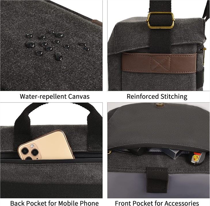 Vintage Crossbody Camera Bag